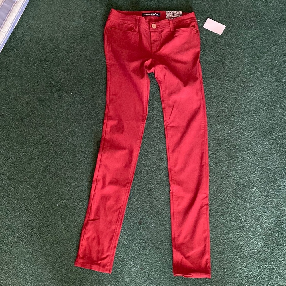 Rust Skinny Pant